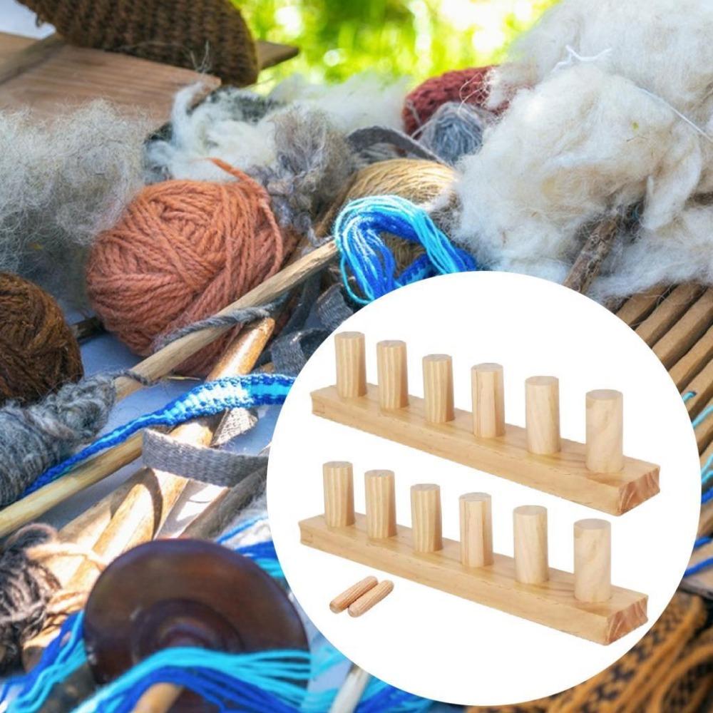 Chunky Blanket Knitting Loom Adjustable Portable Weaving Tool for Handmade Thick Yarn Crochet Accessories and Kits Crochet tool