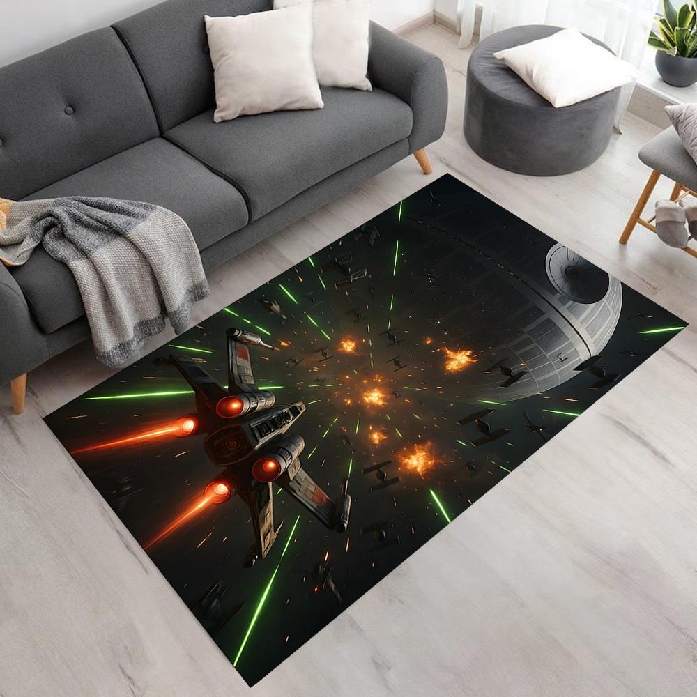 Star Wars Floor Rug Office Rug Design for Outdoor Decorate room Playrooms Study room Antislip Carpet Anime Office Decor Spiritual Gift