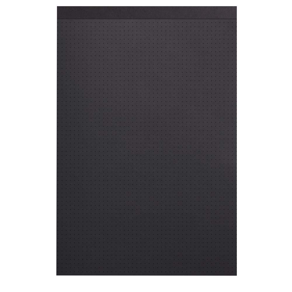 Rhodia Touch Maya Pad Black A5 Sketchbook (Black Paper, Cross-Ruled, 120g, 50 Sheets) CF116111