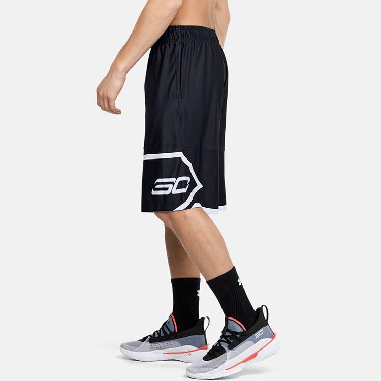 Under Armour Casual Basketball Sports Breathable Shorts Men Shorts Black 1354211-001