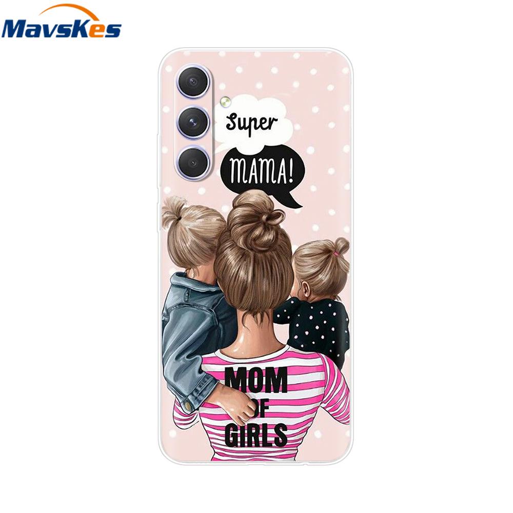 Shockproof Clear Silicone Soft Phone Back Case For Samsung Galaxy A55 5G SM-A556V A 55 Cases Cover Coque Shell Bags Mask Fundas