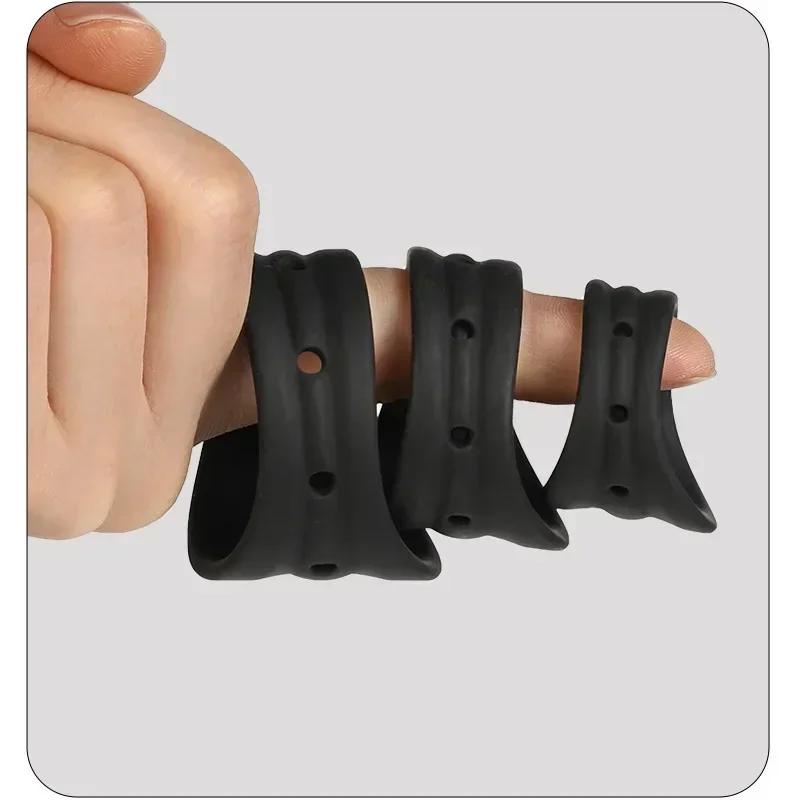 Mužský korektor předkožky Silikonové penisové erekční kroužky Sexuální hračky pro muže Oddálení ejakulace Glans Stimulace Produkty pro dospělé