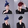 Vintage Fascinator Hat Wedding Fascinator Headband Elegant Pillbox Hat for Women Wedding Church Dinner Party