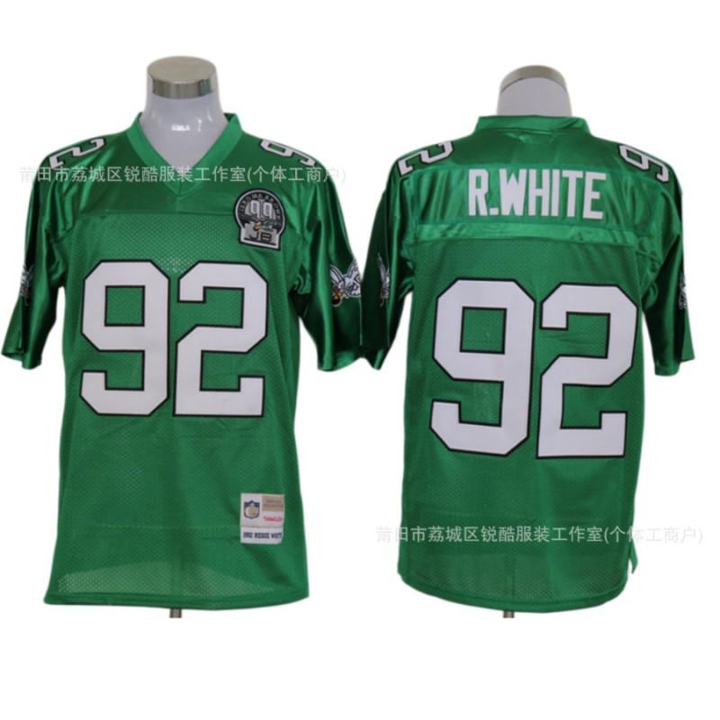 Philadelphia Eagles Retro Embroidered Football Jersey Unisex Adult Sportswear Fan Wear Casual Outfit
