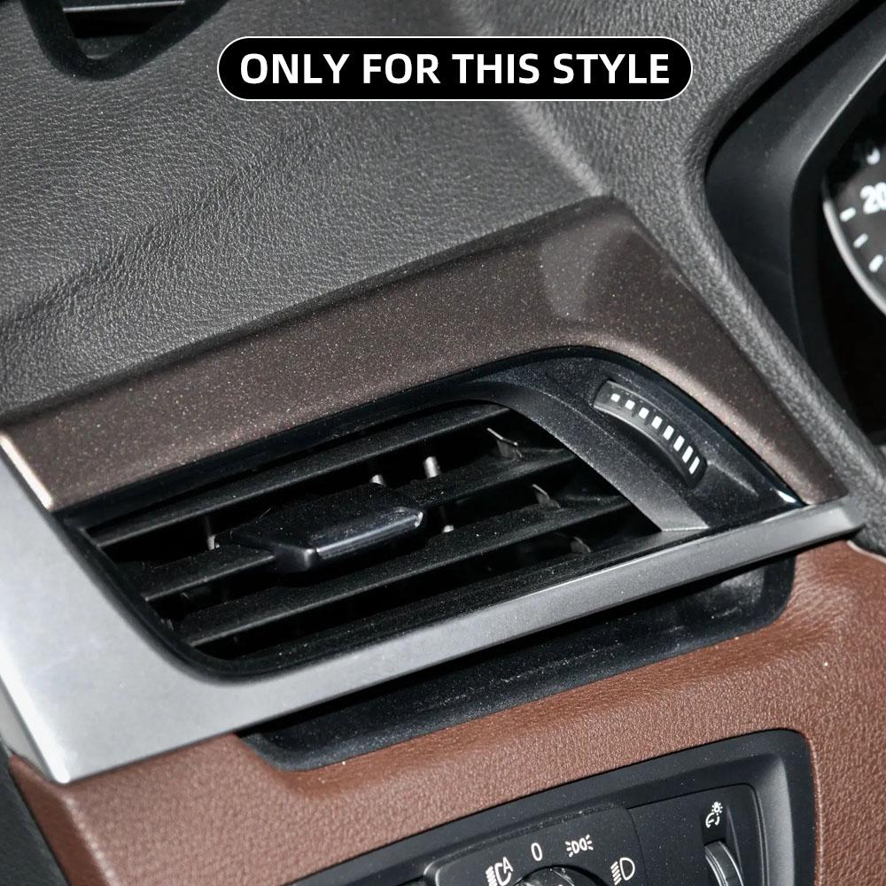 Air Vent Decor Trim Strip for BMW X1 F48 2016-2020 Dashboard AC Air Outlet Styling Decoration Molding Car Interior Accessories