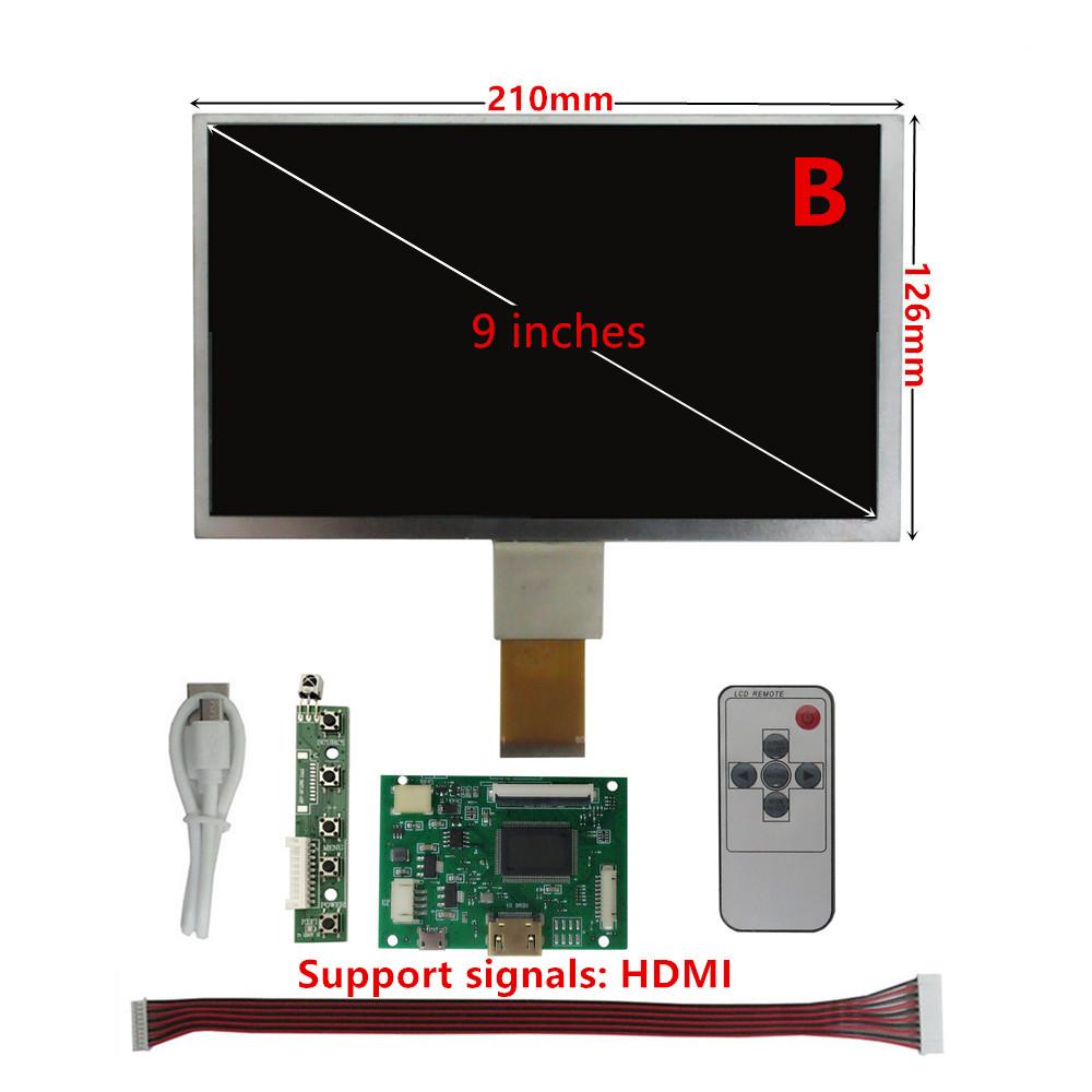 9palcový HD LCD displej HDMI kompatibilní řídicí deska pro přenosné displeje Raspberry Pi PC notebooků mini počítačů