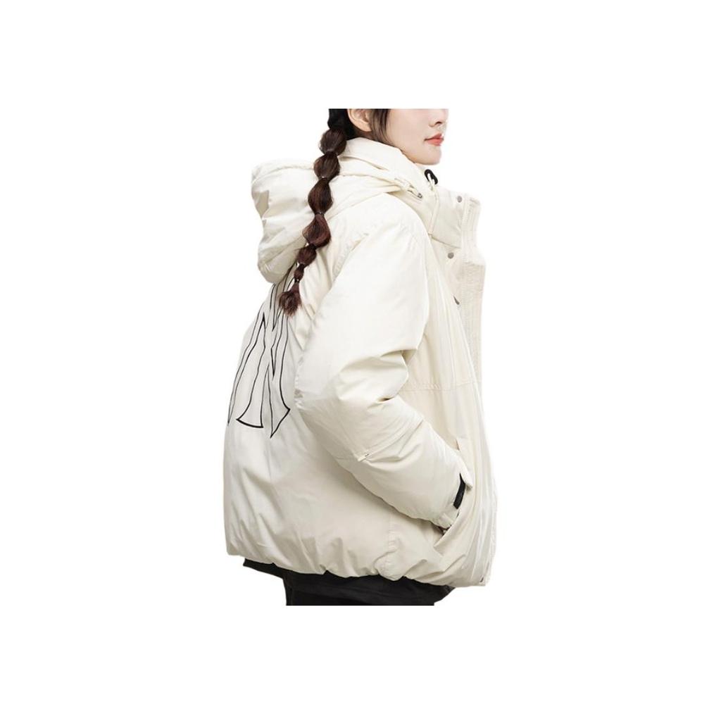 New MLB Basic Series Down Jacket Cropped Men's White 3ADJB1126-50CRS