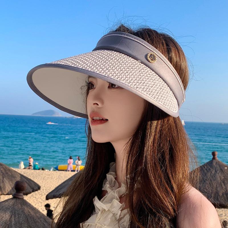 Womens Summer Sun Hat With Large Brim And Uv Block For Outdoor Activities And Travel