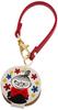 Fieldwork Moomin Pocket Watch Bag Charm Watch Little My with Magnifying Glass Beige MOM008-4