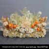 Blue Artificial Flower Row for Wedding Aisles and T-stage Decorations