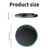 30W Mini Wireless Charger Pad Desktop LED Light Induction Stand For iPhone Samsung S25 Xiaomi AirPods Pro Fast Charging Station