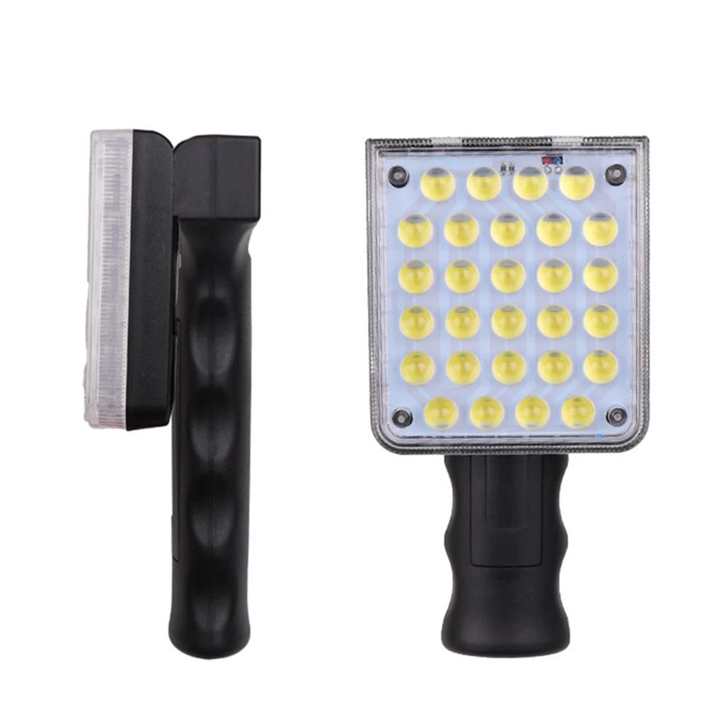 Rechargeable LED Work Light Portable Magnetic Flashlight Inspection Lamp for Car Repair Camping and Emergency