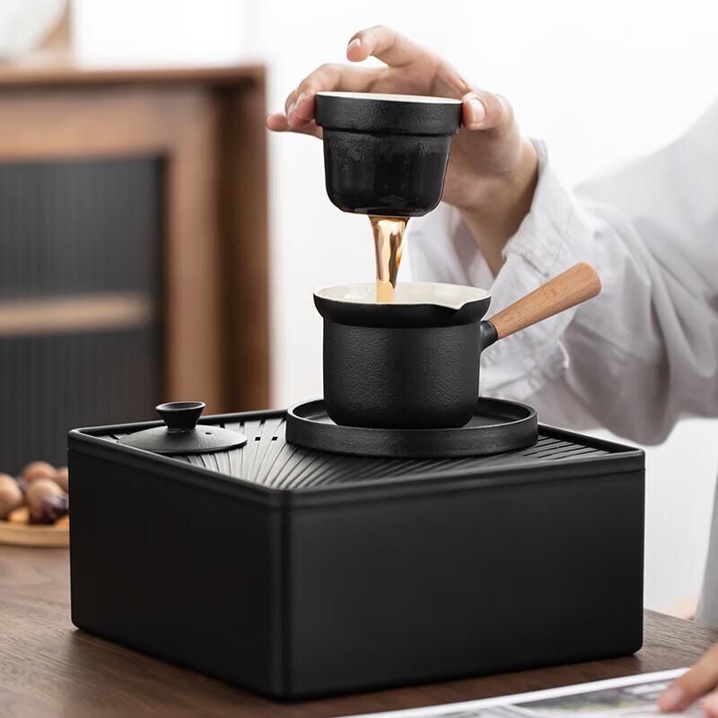 Portable Chinese Ceramic Kung Fu Travel Tea Set