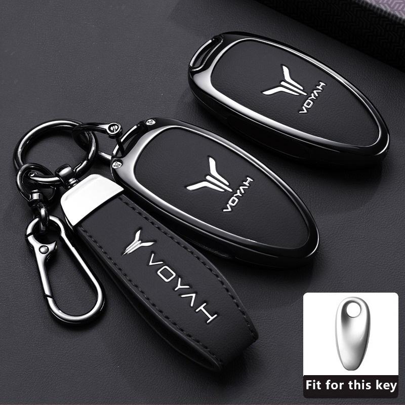 Zinklegierung Auto Schlüsselhülle Für Voyah Free Schlüsselanhänger Fernbedienung Abdeckung Schale Gehäuse Halter Fob Zubehör