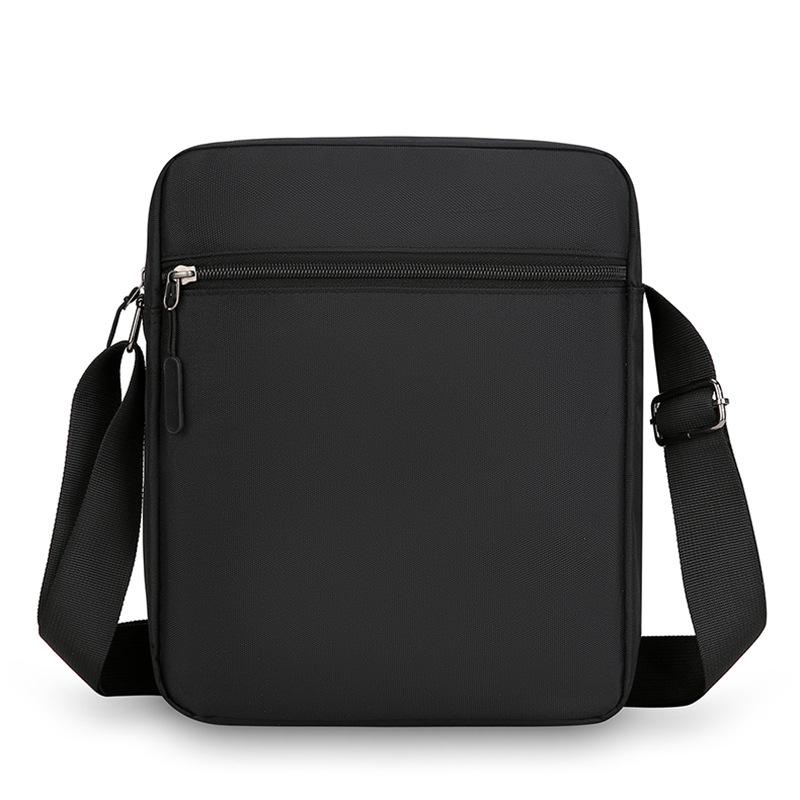 Bolso cruzado impermeable de tela Oxford para hombre, Bolso de mensajero casual de un solo hombro