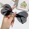 No Ip Womens Heart Shape Handmade Sunglasses With Uv400 Protection For Parties And Stage Shows