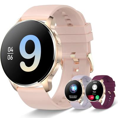 Smart Watch Γυναικεία κλήση Bluetooth SACOSDING Πραγματοποίηση λήψης/απάντησης Smartwatch Fitness Tracker Heart Rate Blood Oxygen Smart Watches for Android IOS