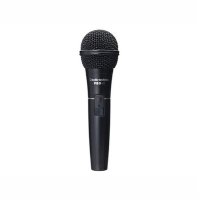 PRO41 Dinamik Mikrofon Anahtarlı Kelepçe Kılıfı Mikrofon Kablosu Dahil Siyah Audio-Technica XLR/Tek Yönlü Mikrofon/AÇIK/KAPALI