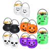 Halloween Candy Bucket Candy Bucket Pumpkin Ghost Trick Or Treat Party Bags Reusable Candy Bags Trick Or Treat Bags Portable