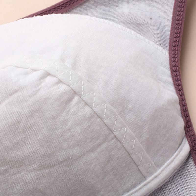 Women's Front Zipper Plus Size Bra Vest Style Bra