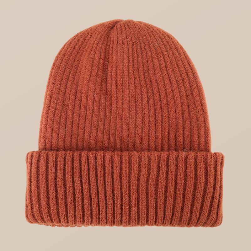 

Spring Meilun Knitted Hat New Autumn and Winter Warm Wool Hat Autumn and Winter Solid Color Versatile Fashion