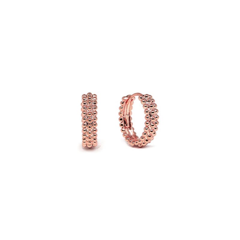 Shertz Ball One-Touch Ring Earrings (14k)
