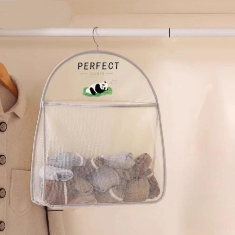 

Underwear, Underpants, Socks Storage Hanging Bags, Wardrobe, Wall Hanging, Bathroom Net Bags, Dormitory Storage Bags, Storage Bags Single layer