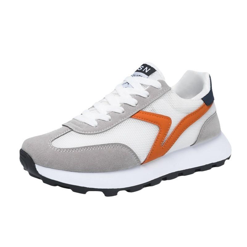 Breathable Fly-woven Couple Shoes New Mesh Casual Versatile Sports Shoes Soft Sole Trendy Men's Shoes