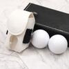 PU Leather Golf Ball Pouch Waist-Hanging Golf Ball Container Golf Tee Set Bag  Golf Accessories