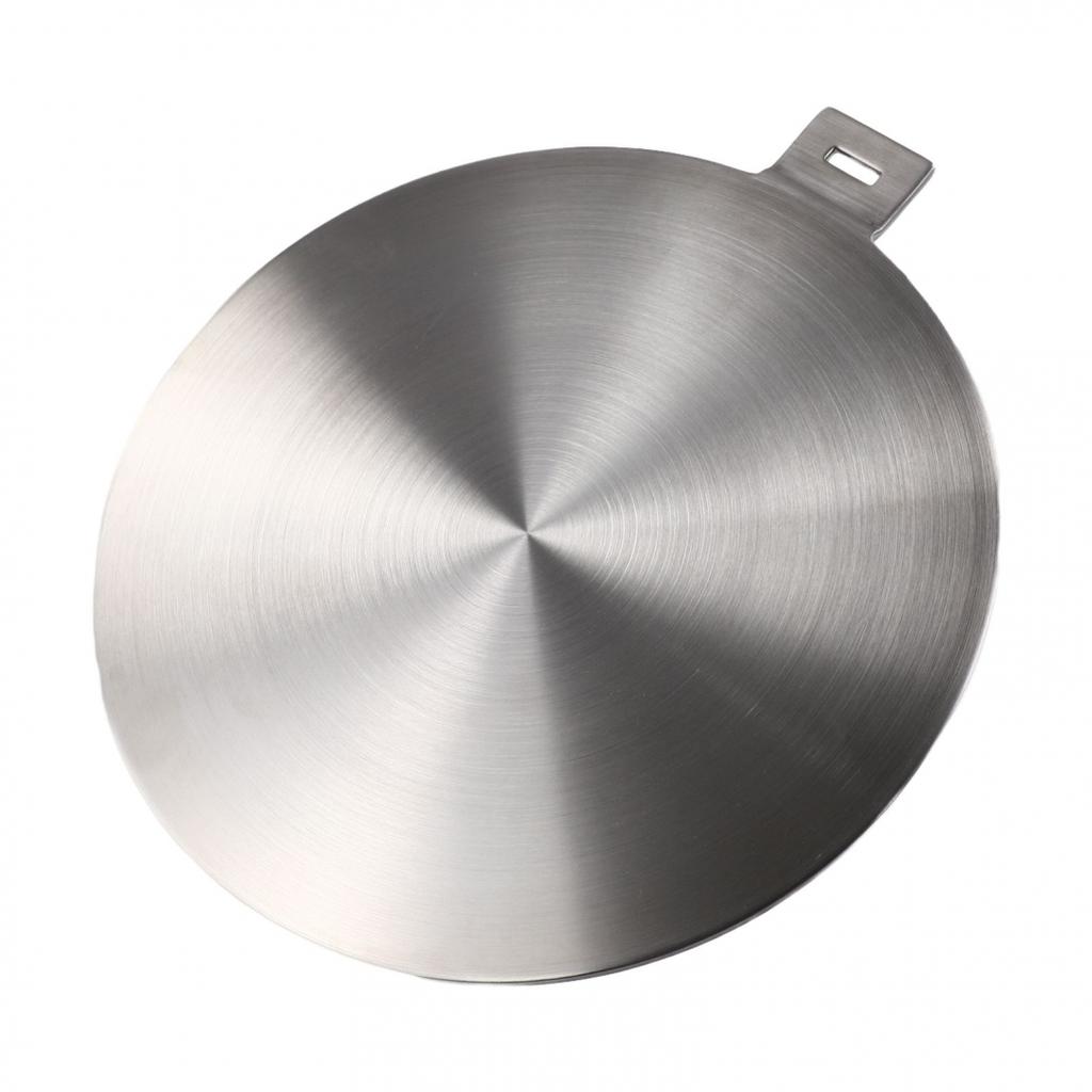 Hochwertige Wärmeverteilungsplatte für Induktionskochfelder, Edelstahl, 13 cm x 28 cm