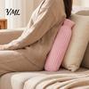 Hot Compress Bag 500/1000ML Long Water Bottle with Plush Cover, Leak-Proof Reusable Bag, Menstrual Cramp Pain Relief Warmer 1000ML