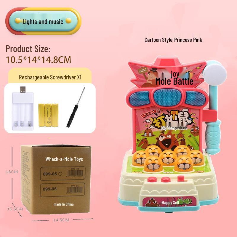 Educational Whack-a-Mole Toy for Infants and Toddlers 0-2.5 Years - Ideal for Early Development and Fun for Boys & Girls