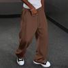 Men's Casual Straight Leg Pants Comfort Fit for Everyday Wear