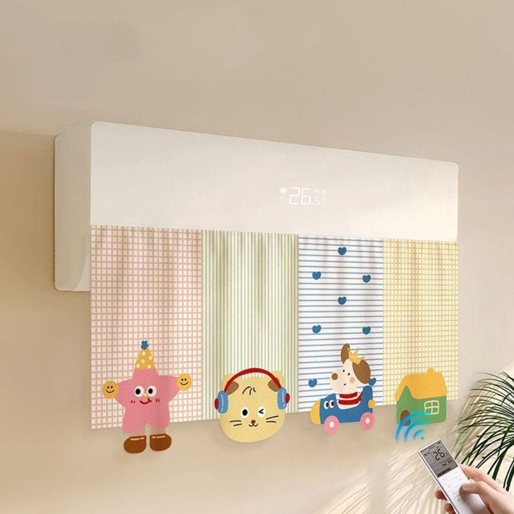 Cartoon Air Conditioning Wind Shield Anti-Direct Blowing Air Conditioning Baffle  Office Use