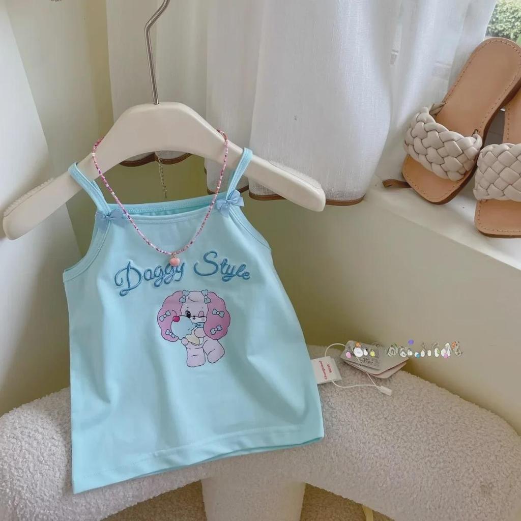 „2024 Koreanischer Sommer-Cartoon-Tragetuch in Bonbonfarben für Mädchen – süßes, hautfreundliches Design“