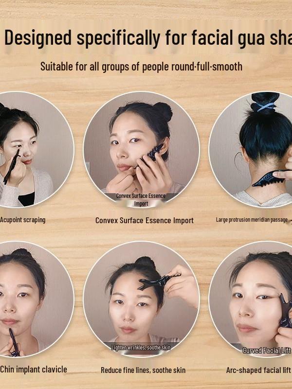 Korean Ceramic Gua Sha Facial Massage Tool