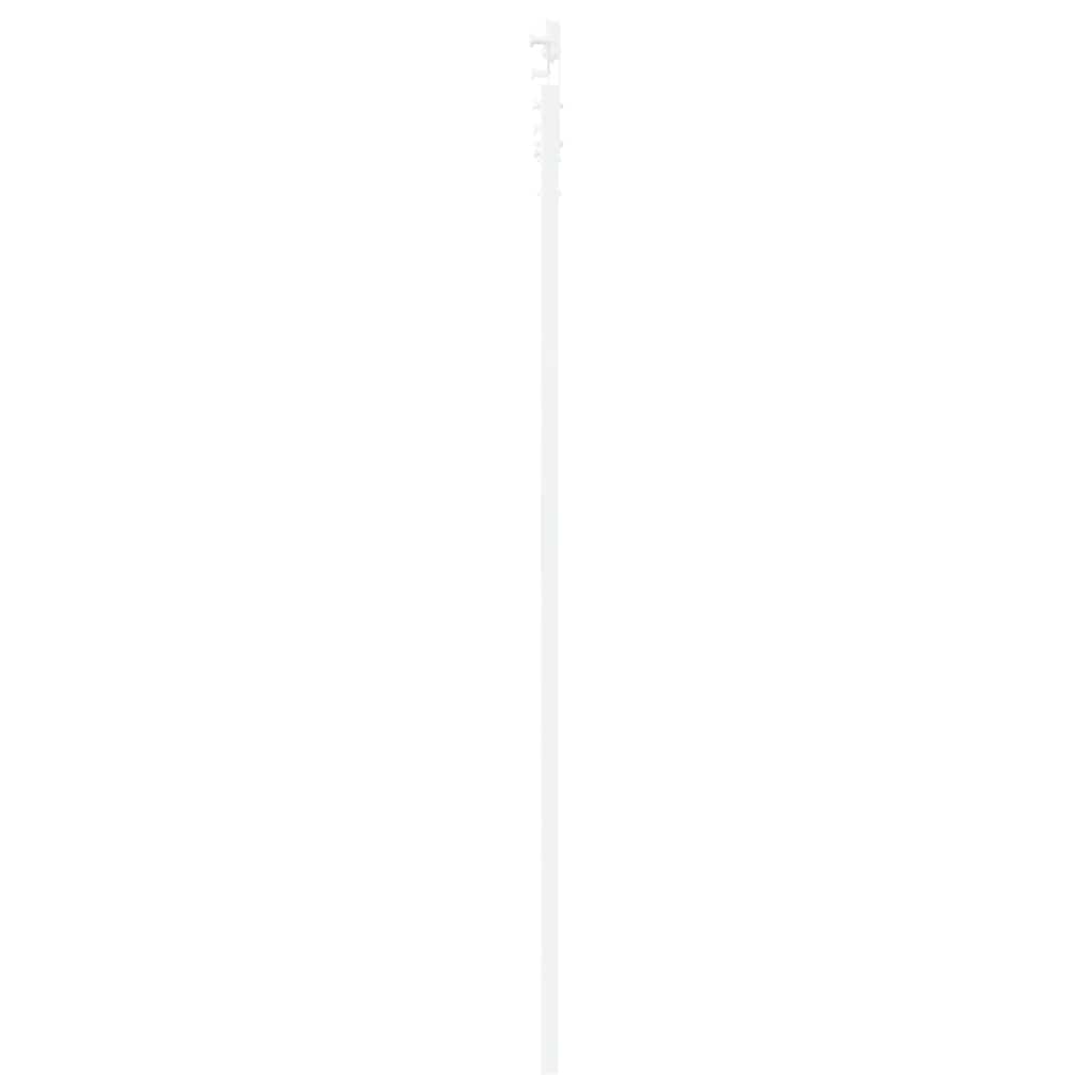 ORKDAL Sliding Door White 93 x 211 cm Solid Pine Wood and Glass