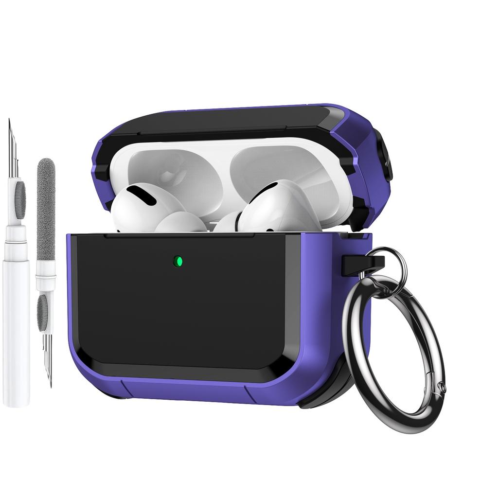 2025 New Armor For AirPods Pro 3 Case Protector Shockproof Accessories Charging Cover with Cleaning Kit for AirPods Pro 3 Case