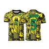 Football Training T-Shirt Special Edition Brazilian Jesus Redeemer 3D Print Sports Short Sleeve 2025new