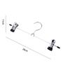 10pcs Pants Racks Wind Proof Multi-purpose Skirt Racks For Clothes Drying Trousers Wardrobe Clip Anti-slip Clothes Hanger