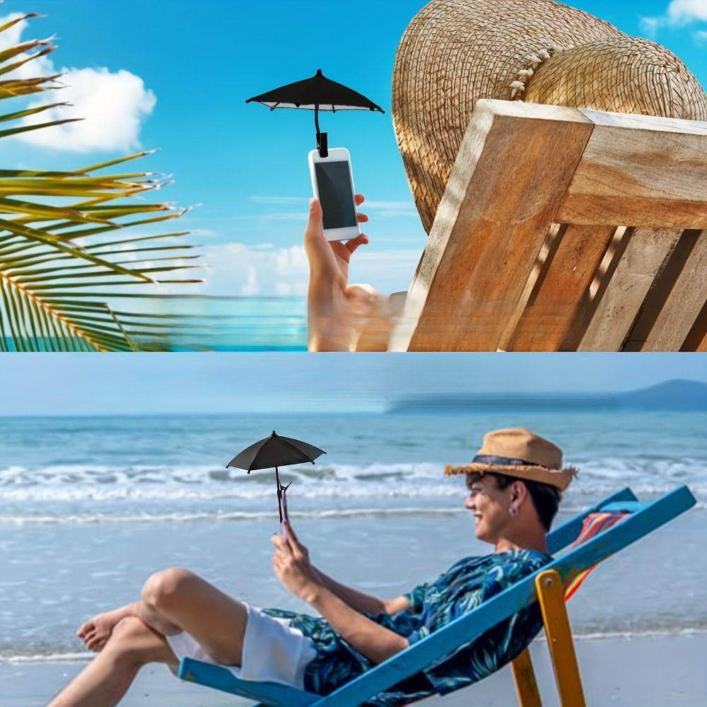 with Clip Cell Phone Umbrella Anti-glare Phone Sun Shield Auto Phone Bracket  Mobile Phone Use