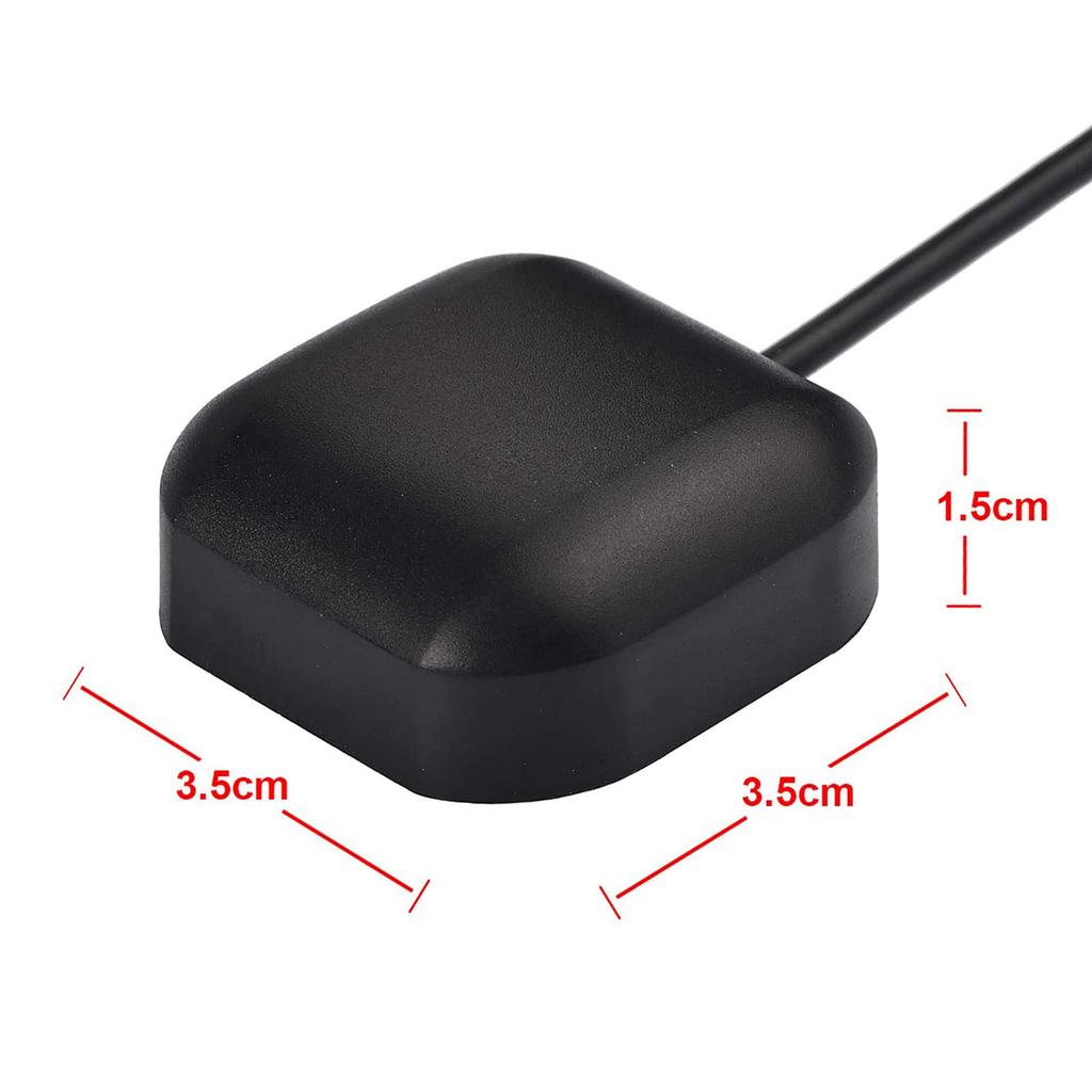 BINGFU External Waterproof Active GPS Navigation Antenna MCX Male Plug Connector 3-5V DC Compatible