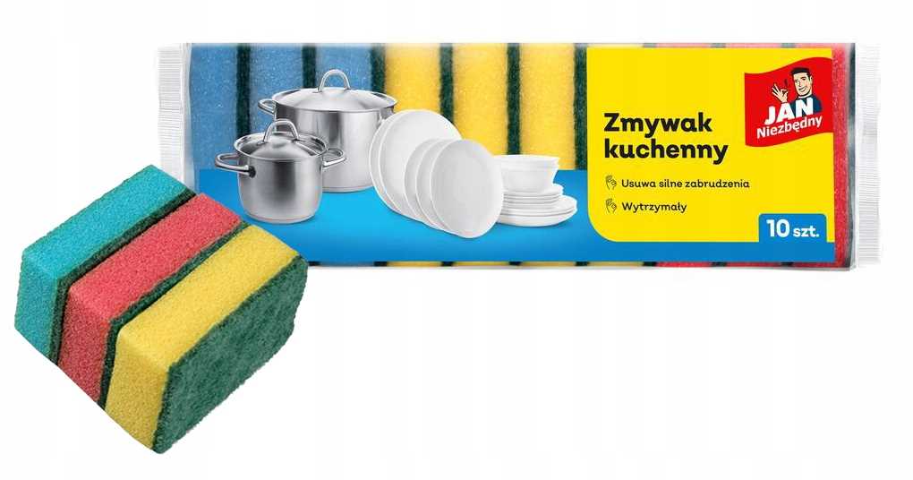 Jan Niezbędny Zmywak Kuchenny 10 Szt.