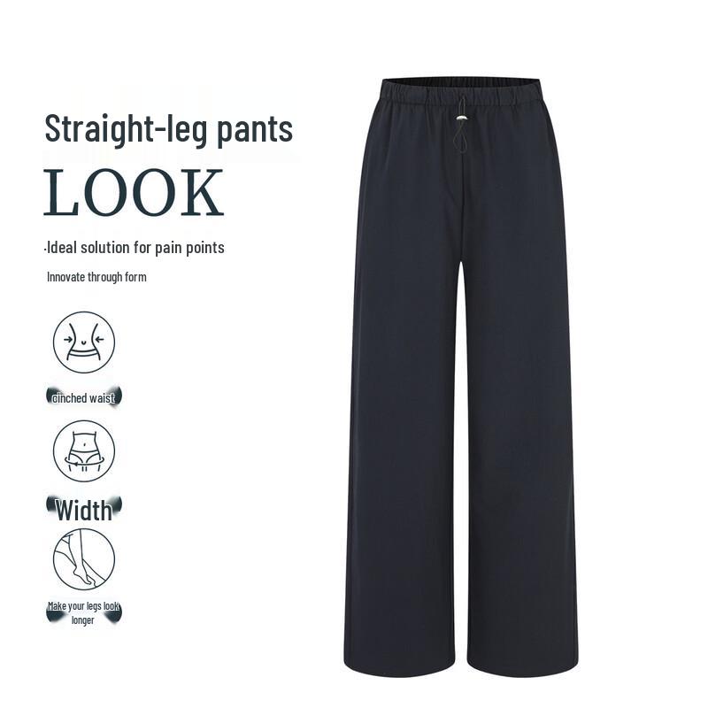 FivePlus Women s High-Waist Wide-Leg Casual Pants XL