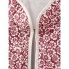 DAFIFY Women's Fashion Casual Flower Pattern Print Autumn Winter Long Sleeve POLO Neck Jackets & Coats