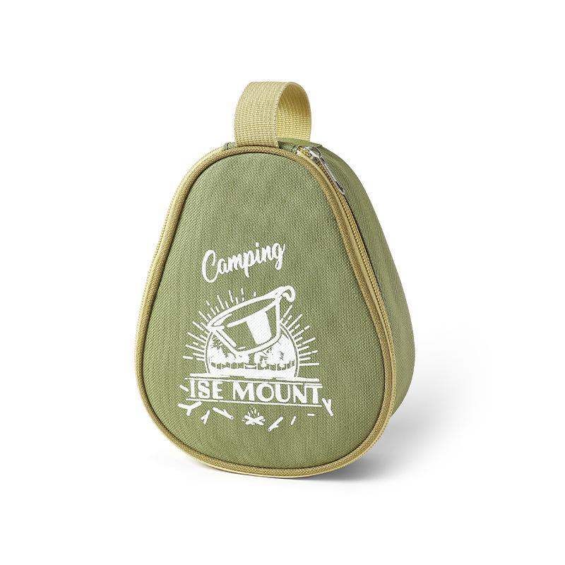 Förvaringsväska för utomhus Sierra-koppar med stor kapacitet - Oxford-tyg camping skål- och bestickväska