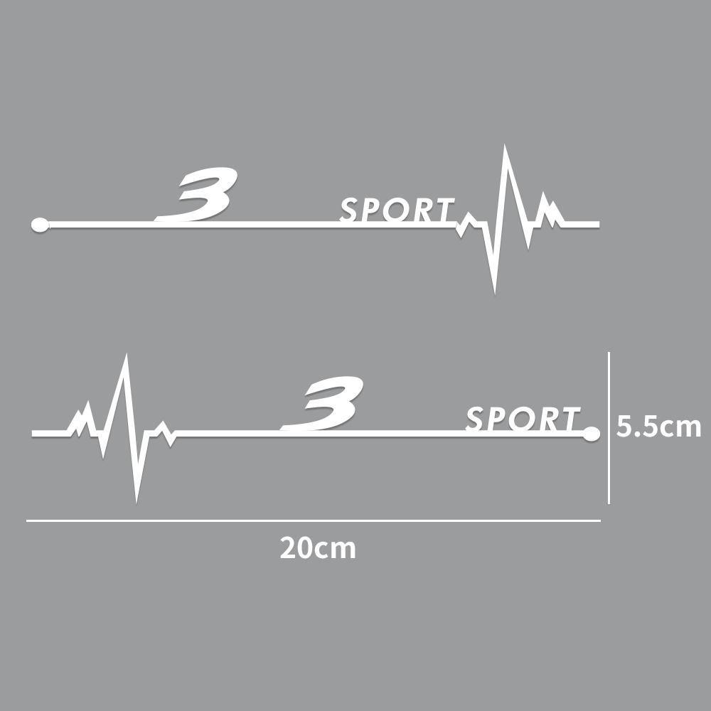 Car Styling 2pcs Car Side Window Body Decoration Stickers For Mazda Axela Atenza CX-3 E CX-5 CX-8 MS Demio MPS 3 6 Car Accessories