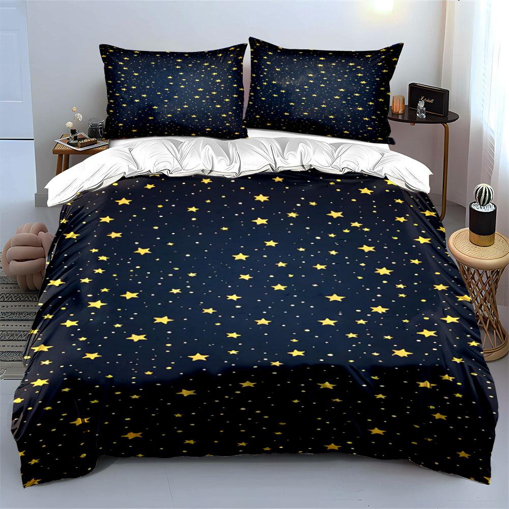 "Radiant cosmic starburst dreams" Bedding sets Duvet covers Pillowcases(1* Duvet Cover 2* Pillowcases without duvet insert)