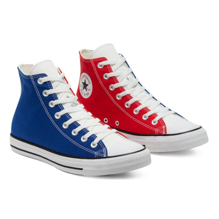 Converse Ctas Hi Court Purple 'Blue Red White' 168532C