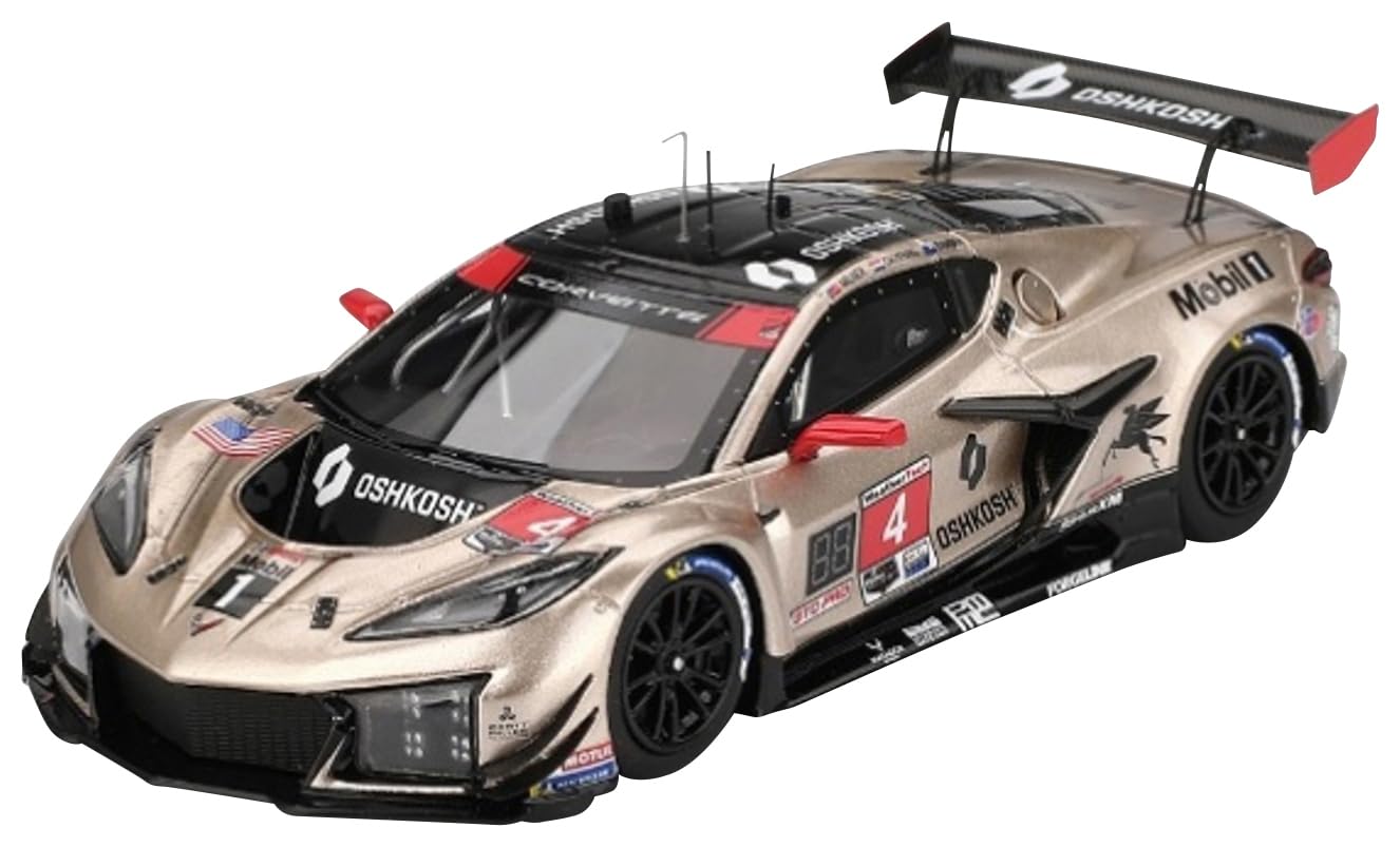 

Sunrich TSM MODEL Scale Model Chevrolet Corvette Z06 IMSA 12 Hours of Sebring 2024 Corvette Racing by Pratt Miller Motorsports Finished Product